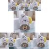 Cute And Cuddly Cartoon Dog Plush Keychain Doll For Bags And Kids Room Decor
