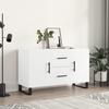 Vidaxl Cassettiera, Bianca, 100X36X60 Cm, Materiale a Base di Legno