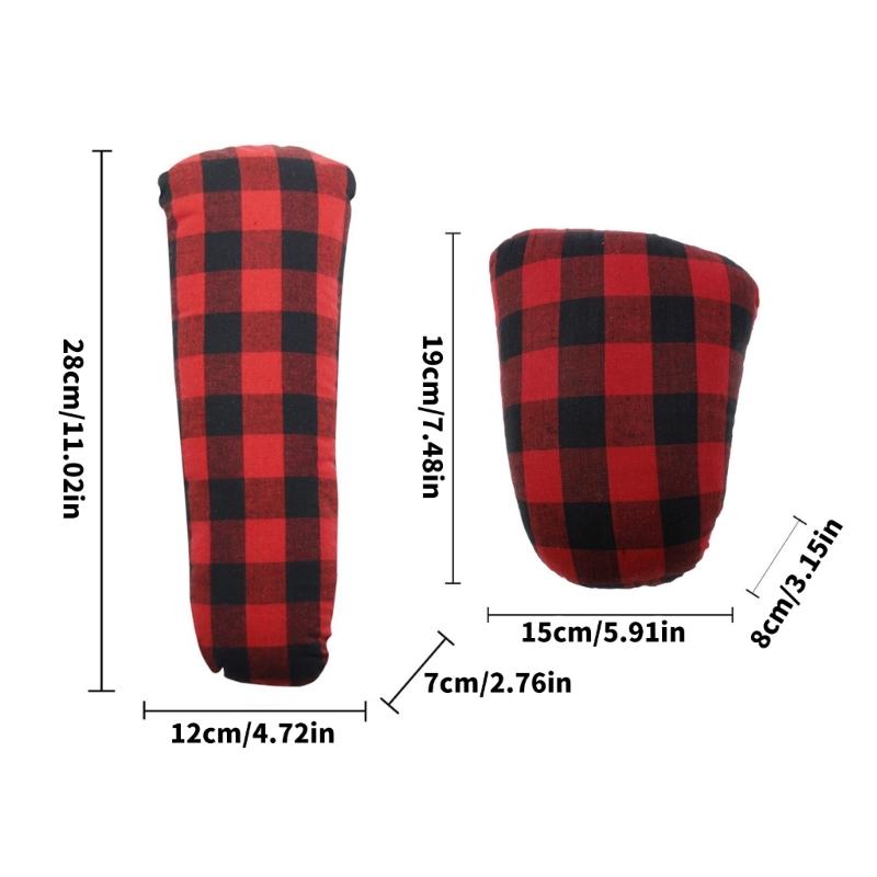 2 Piece Pressing Cushion Set for Sewing and Clothing Finishing, Sleeve Roll Pair for Sleeve, Neckline, and Pant Leg Ironing Work Use