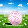 1pc Pink Bow Size 5 Soccer Ball Professional Match Training Football Indoor &Outdoor Sports Ball Lightweight Durable C6520