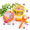 Children's Toy Rhythm Instrument(Drum, Tambourine, Maracas) Set