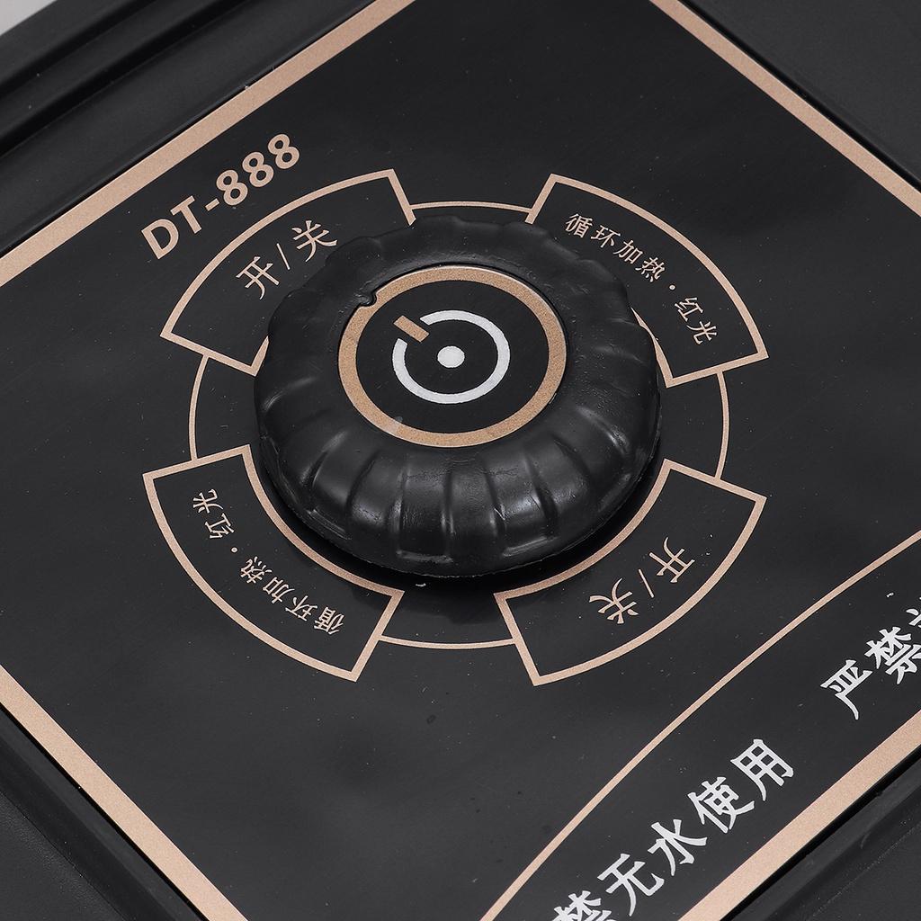 500W Electric Foot Spa Bath Massager Rolling Vibration Heat Electric Oxygen Bubbles For Relieve Pressure Relaxation 38.5 X 31.5 X 21 Cm