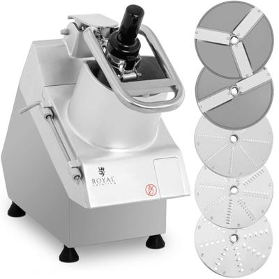 Elektrisk skivare för grönsaker och frukter, diameter 205 mm, 5 skivor, 750 W