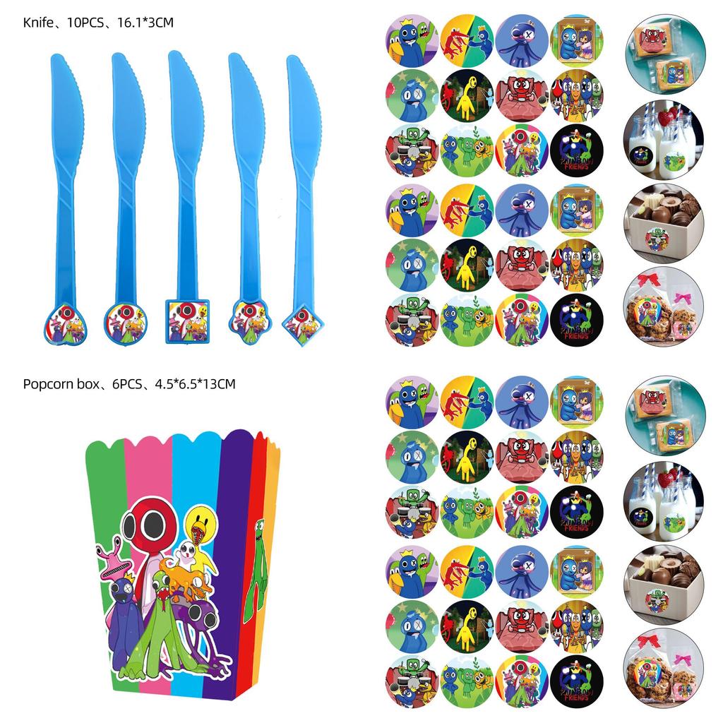 Premium Quality Roblox Rainbow Friends Party Decorations For Kids Parties