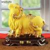 Home decoration accessories Creative Cute Sheep Ornament Resin handicrafts Zodiac Sheep Ornament Store opening gifts