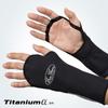 EVERGREEN Winter Hand Back Logo E.G. Gloves, Type, LL, Black/White
