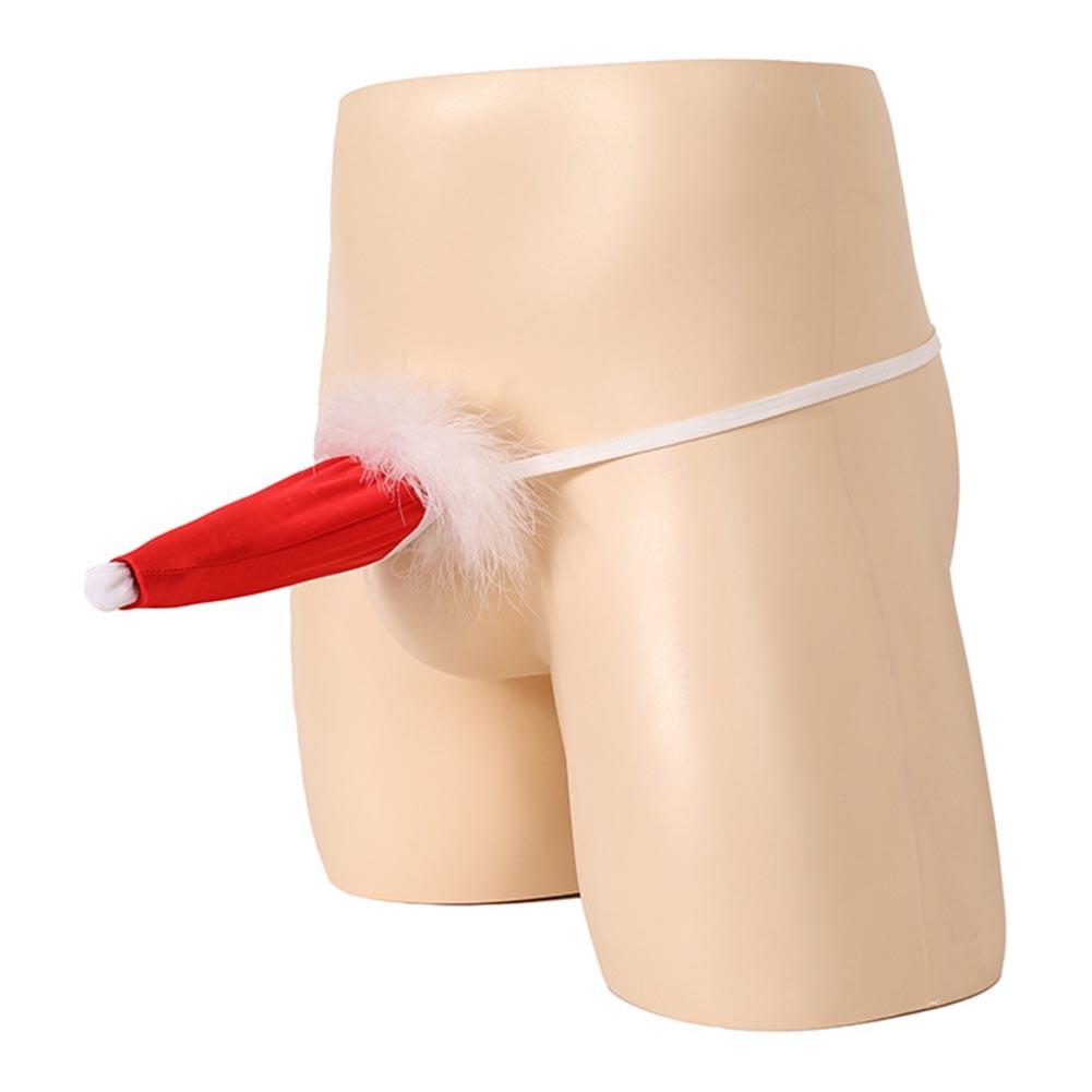 10% Spandex Material Christmas Underpants Men G-Strings Sexy Thong
