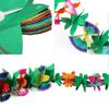 3M Hawaiianische Tropische Papierblumengirlande Banner Sommer Strand Luau Partydeko
