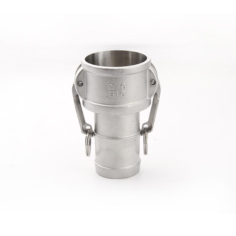 304 Stainless Steel Type C Quick Lock Connector for Hose and Water Pump