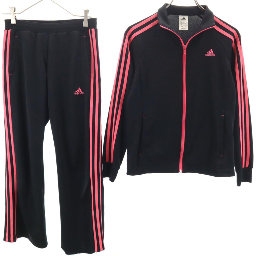 adidas Track jacket Setup S black Jersey 3 Lines Women Used