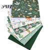 Patchwork Cloth 1 Set Beautiful Flower Printed Lightweight Elegant Eye-catching Fabric Sewing for Home Needlework