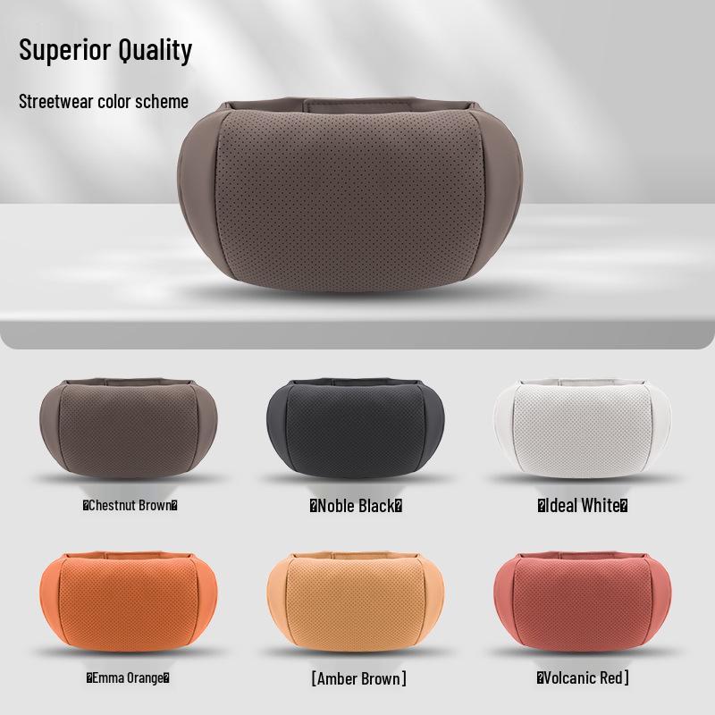 Car Headrest and Lumbar Support Pillow Set