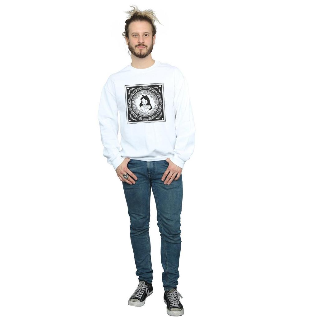 Disney Mens Alice In Wonderland Box Sweatshirt