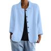 Women's Loose Fashion Collar Casual Cardigan Tops Jacket