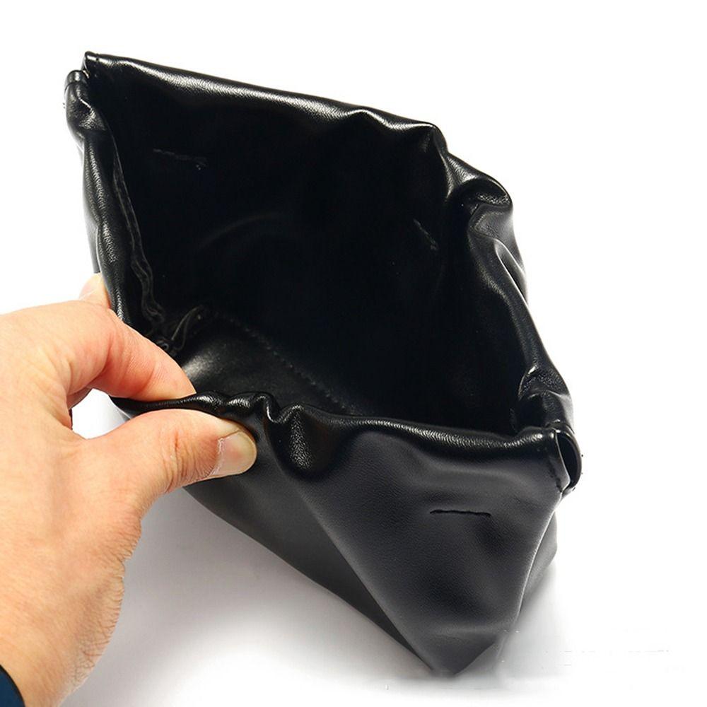 Bag Automatic Closed PU Leather Glasses Case Cosmetic Bag Eyewear Storage Bag Sunglasses Pouch