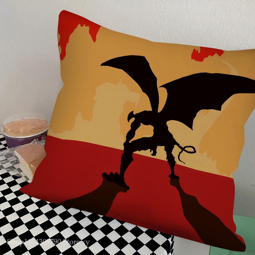 Anime Devilman Crybaby Pillow Case Square Pillow Bedroom Sofa Leisure Comfort Cushion Car Living Room Home Decoration