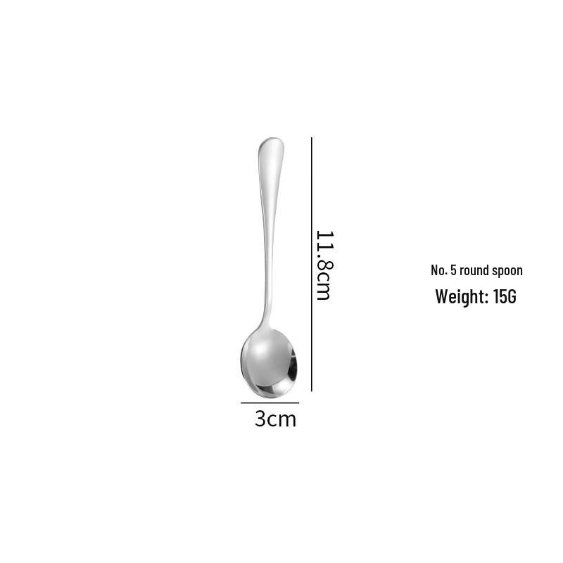 Ruhan Silver Round Spoon Set