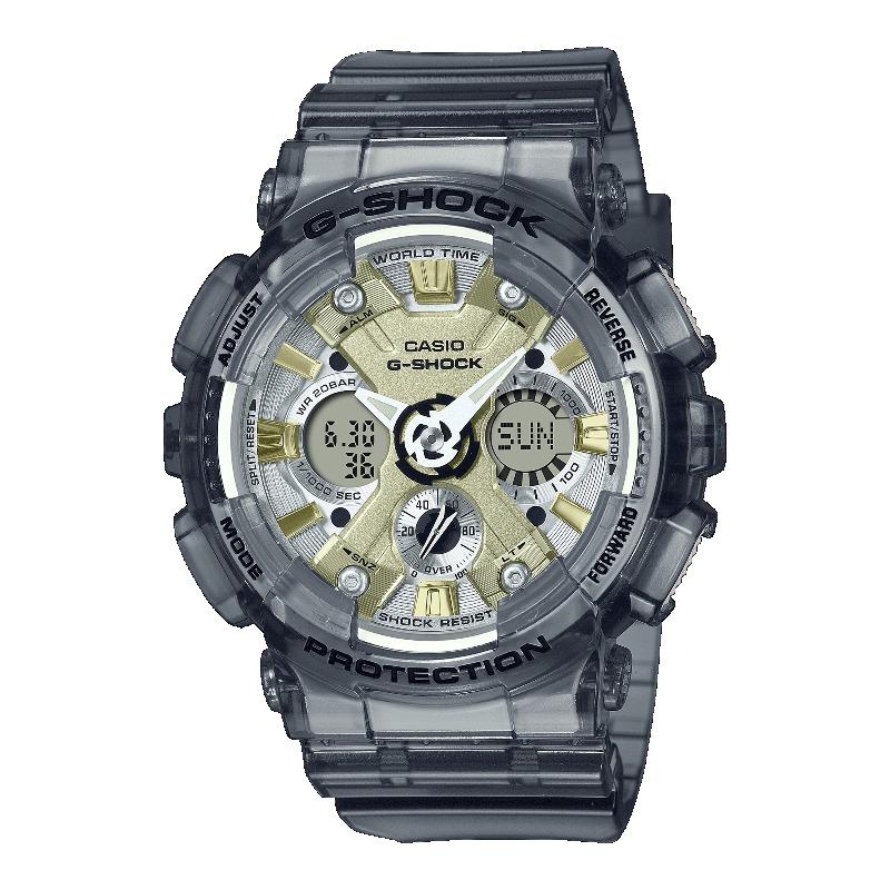Casio G-SHOCK Men s Resin 200M Water Resistant Digital Shock Resistant Quartz Watch GMA-S120GS-8A
