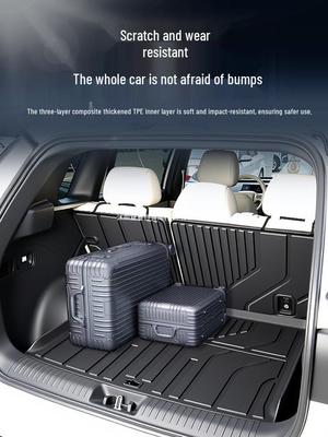 2025 GAC Toyota IZOA 3X Trunk Mat TPE Tail Box Mat Accessories