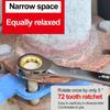 1Pcs Hardware Hand Tool Ratchet Wrench With Multiple Size Plum Spanner Two-way Quick Wrench