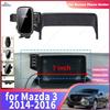 Fit for Mazda 3 Mazda3 BM BN 2014 2015 2016 Navigation Phone Holder Mount Ized Car Screen Holder Set Easy Tallation