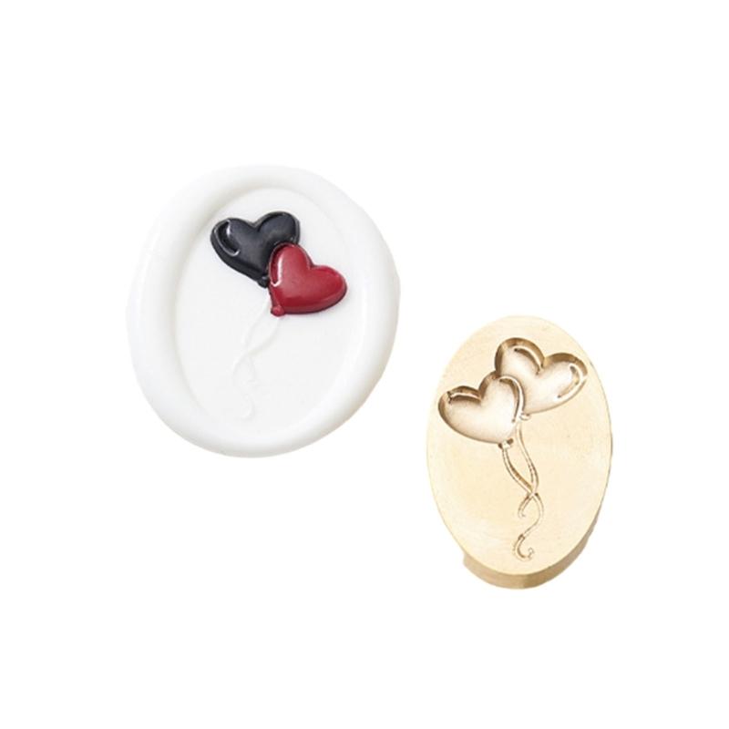 Wedding Ceremony Wax Stamp Head for Envelope Wedding Invitations Scrapbooking X3UC