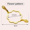 Lacquer Wax Mold Hardware Pattern Circle Mold Lacquer Seal Stamping and Shaping Device Metal Wax Sealing Mold