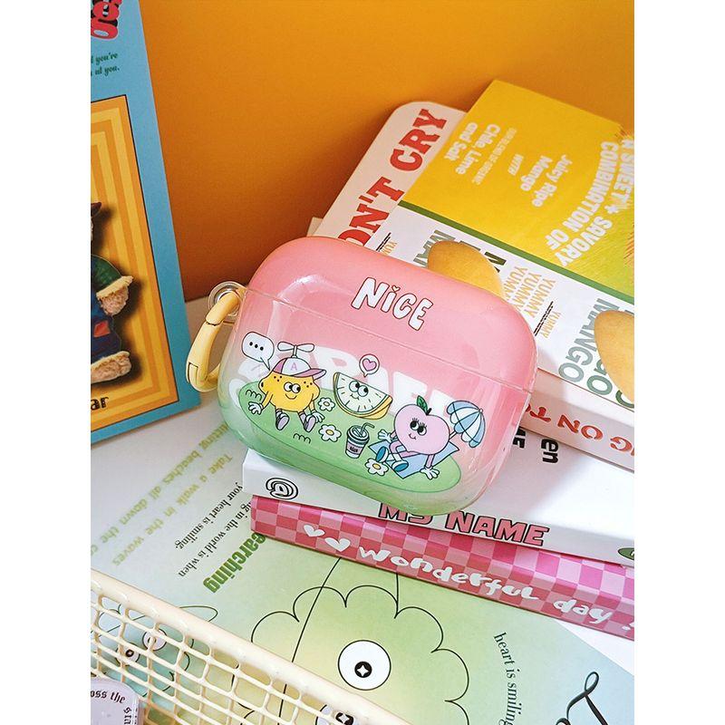 

Cute Creative Niche Style Drop-Resistant Protective Case Airpods4 Noise Reduction Version Fruit Headphone Case Second Generation Cute Earphone Sleeves Apple AirPods Pro 2nd Generation