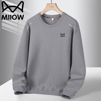 Mao Ren Men's Casual Round Neck Sweatshirt