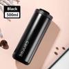 Stainless Steel 304 Coffee Mug 400ml/500ml Double Leak-Proof Thermos Mug Travel Thermal Cup Thermosmug For Gifts Vacuum Flasks