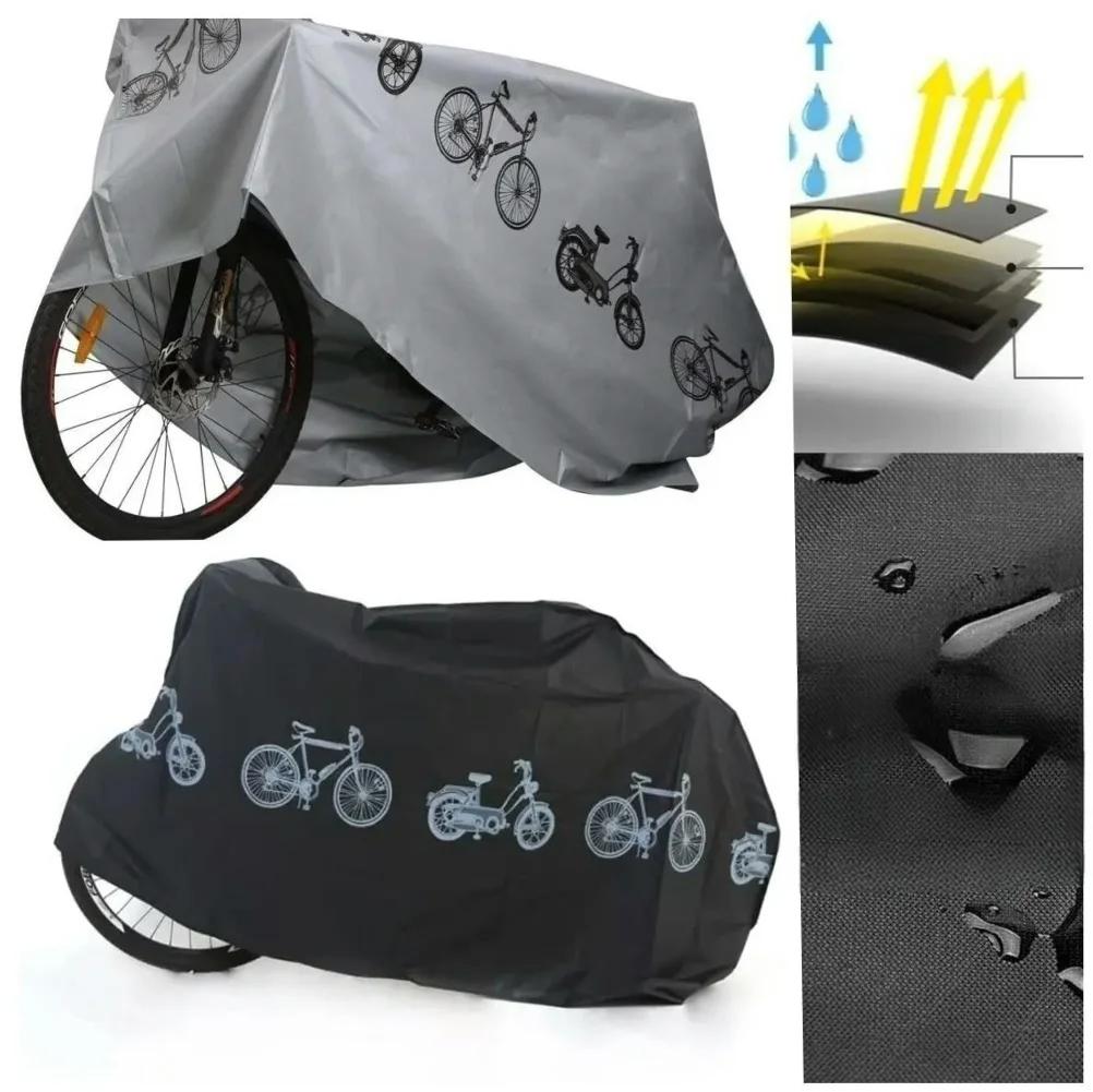 Waterproof Bike Protection Cover UV Guardian Dustproof Bicycle Cover Tear Resistance Portable Supplies for Mountain Road Bike
