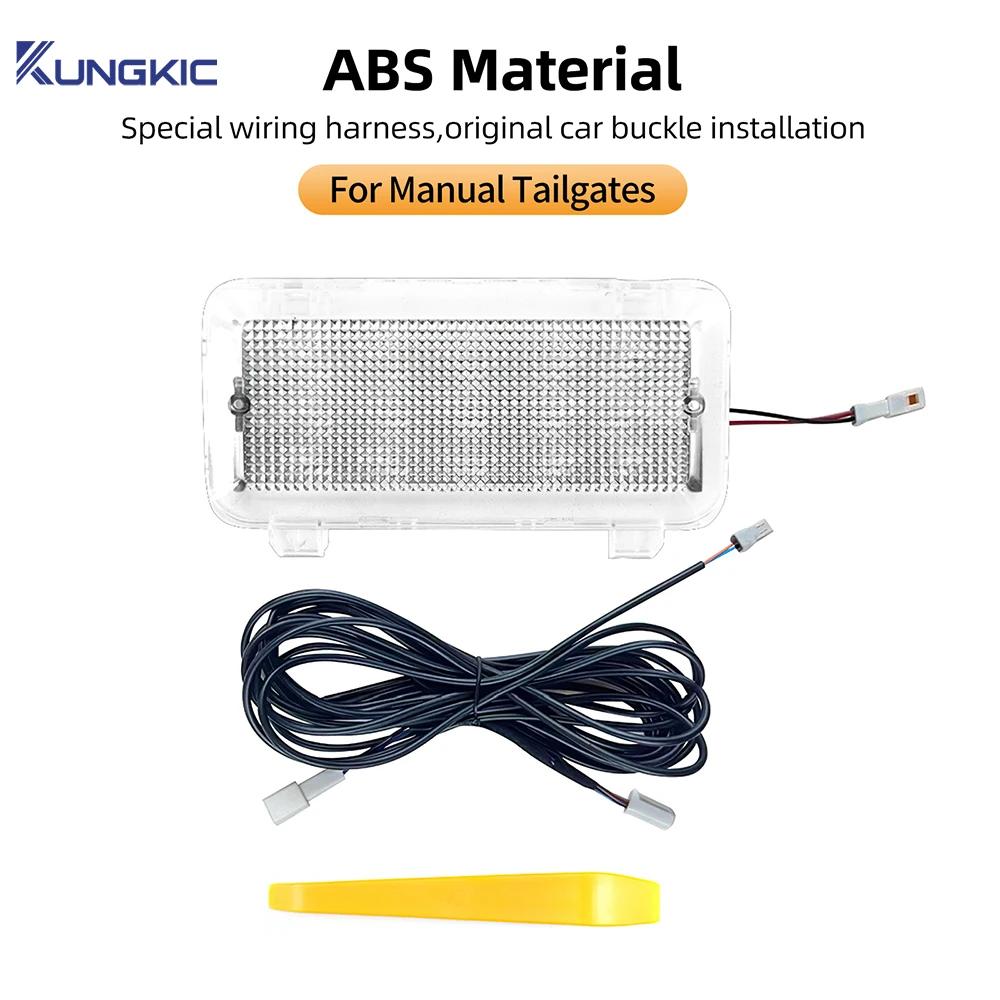 White LED Car Trunk Light Tailgate Lamp For Toyota Land Cruiser Prado 250 J250 LC250 2024 2025 2026 Suitcase Lights Assembly