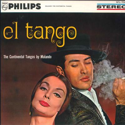 LP Record MALANDO & HIS TANGO ORCHESTRA - The Continental Tagos By Malando Vo SFL7061 PHILIPS Japan Latin Used