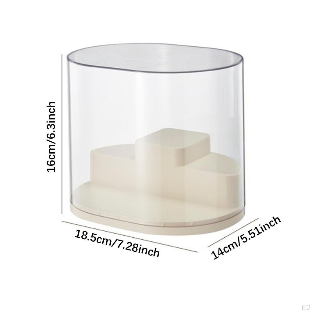 Figures Display Case Clear Showcase Desktop Miniature Toy Storage Box Organizer for