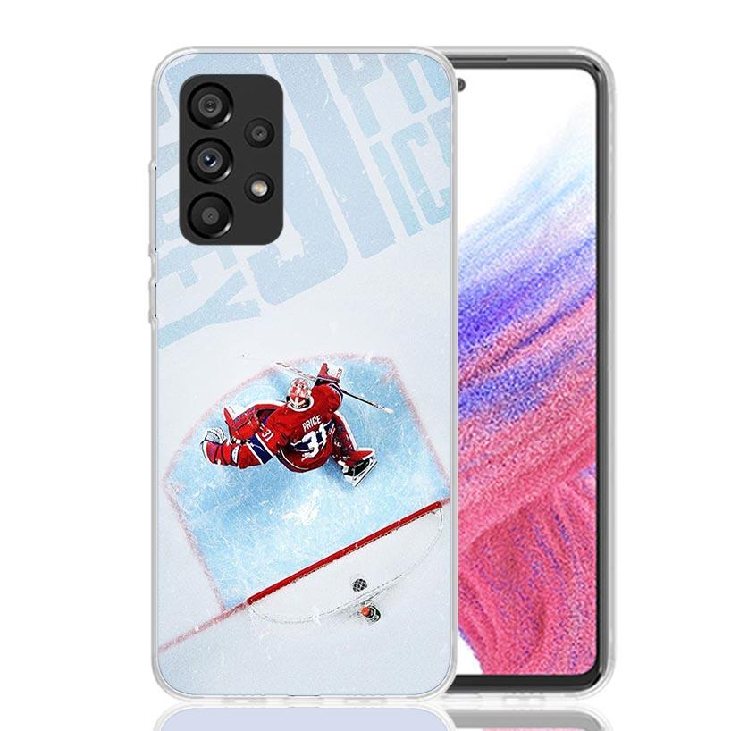 Ice Hockey Rink Sport Case Phone Cover for Samsung Galaxy A12 A22 A32 A42 A52 A72 A50S A51 A41 A31 A21S A40 A30S A20E A10 A70 A7