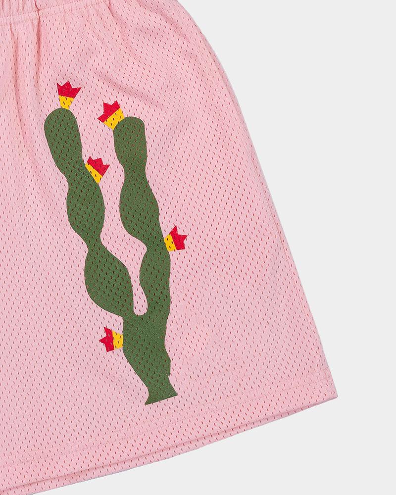 Pantaloncini da uomo in rete di cactus ad asciugatura rapida - per Corsa all'aperto e Spiaggia