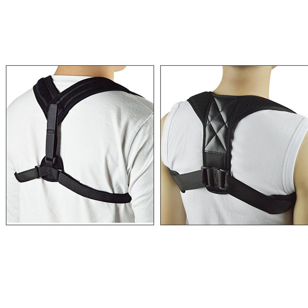 Adjustable Posture Corrector Upper Back Support Brace Corset Clavicle Correction Belt for Women and Men