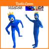 Helles und buntes Roblox Rainbow Friends Cosplay-Outfit für Kinder und Erwachsene
