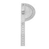 Adjustable Angle Protractor Stainless Steel 180 Degrees High Accuracy Angle Measure Tool for Woodwor