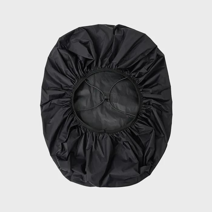 Packable Bag Rain Cover Black