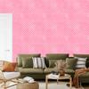 Stars Wallpaper, Top Powder Pink, Bottom Powder Pink, 50x1000