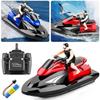2.4G Twin-Motor High Speed Boat for Kid Adult, High Speed Remote Control Boat Toys, ,for Adults Children 25-26