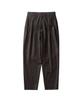 Digeule Soho Wide Tapered Fit Easy Pants Wool Dark Brown