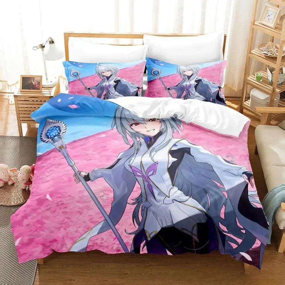 3D Print Anime Fate Grand Order, Merlin Bedding Set Single Twin Full Queen King Size Bed Set Aldult Kid Bedroom Duvet Cover Sets