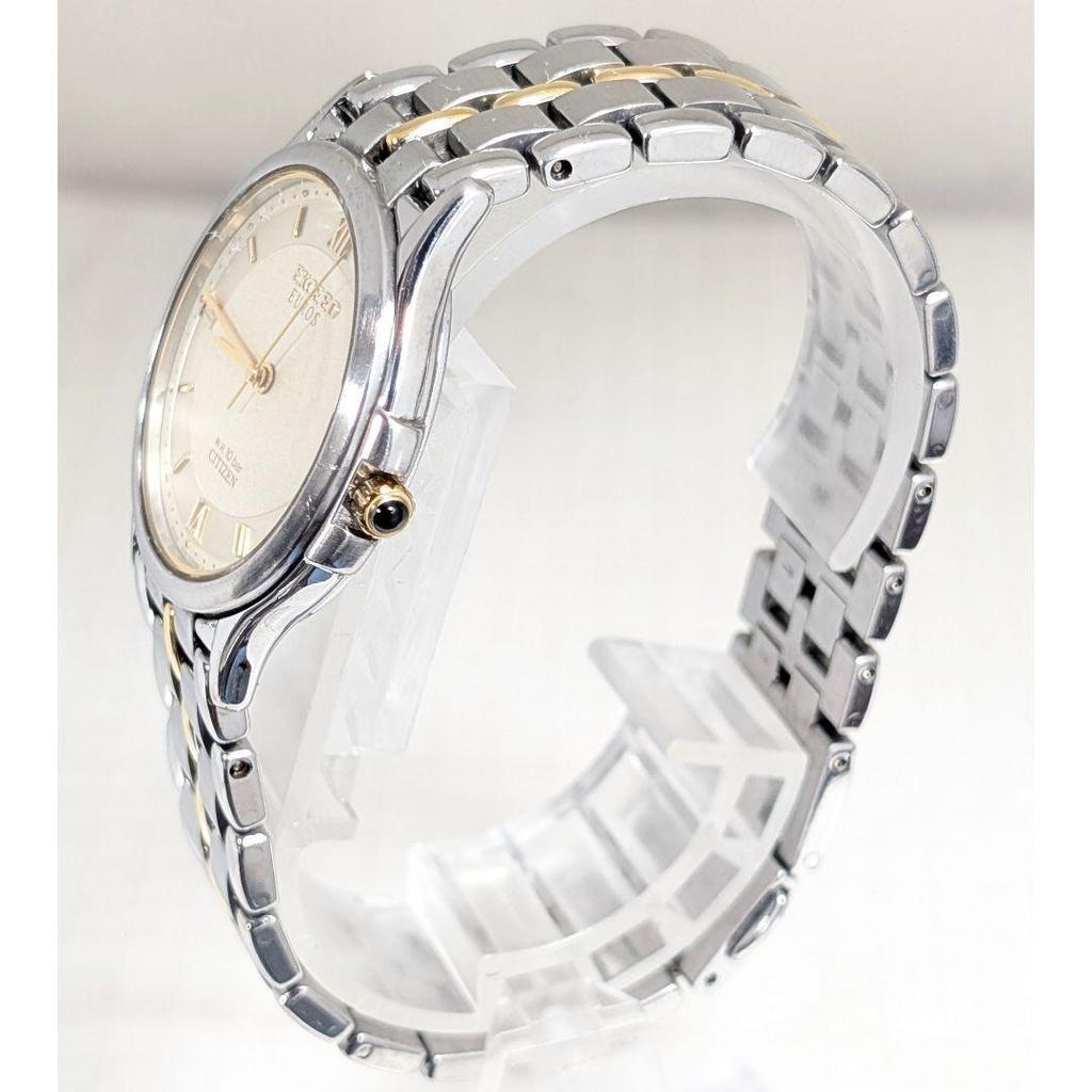 Used CITIZEN EXCEED Men's movable item with battery replacement P-26