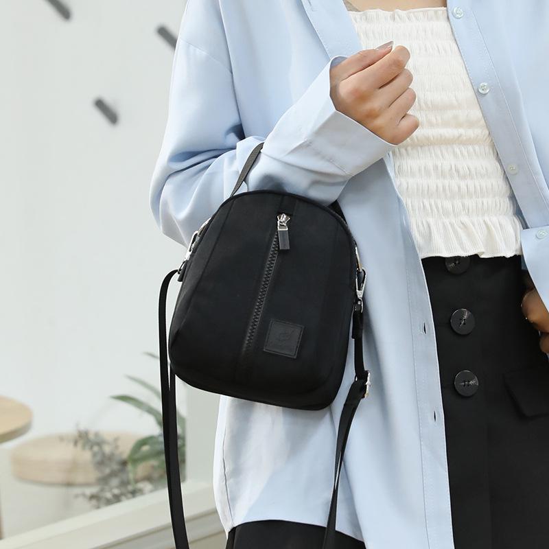 New fashion shoulder bag women, versatile messenger mobile phone bag, nylon waterproof women's messenger bag bag
