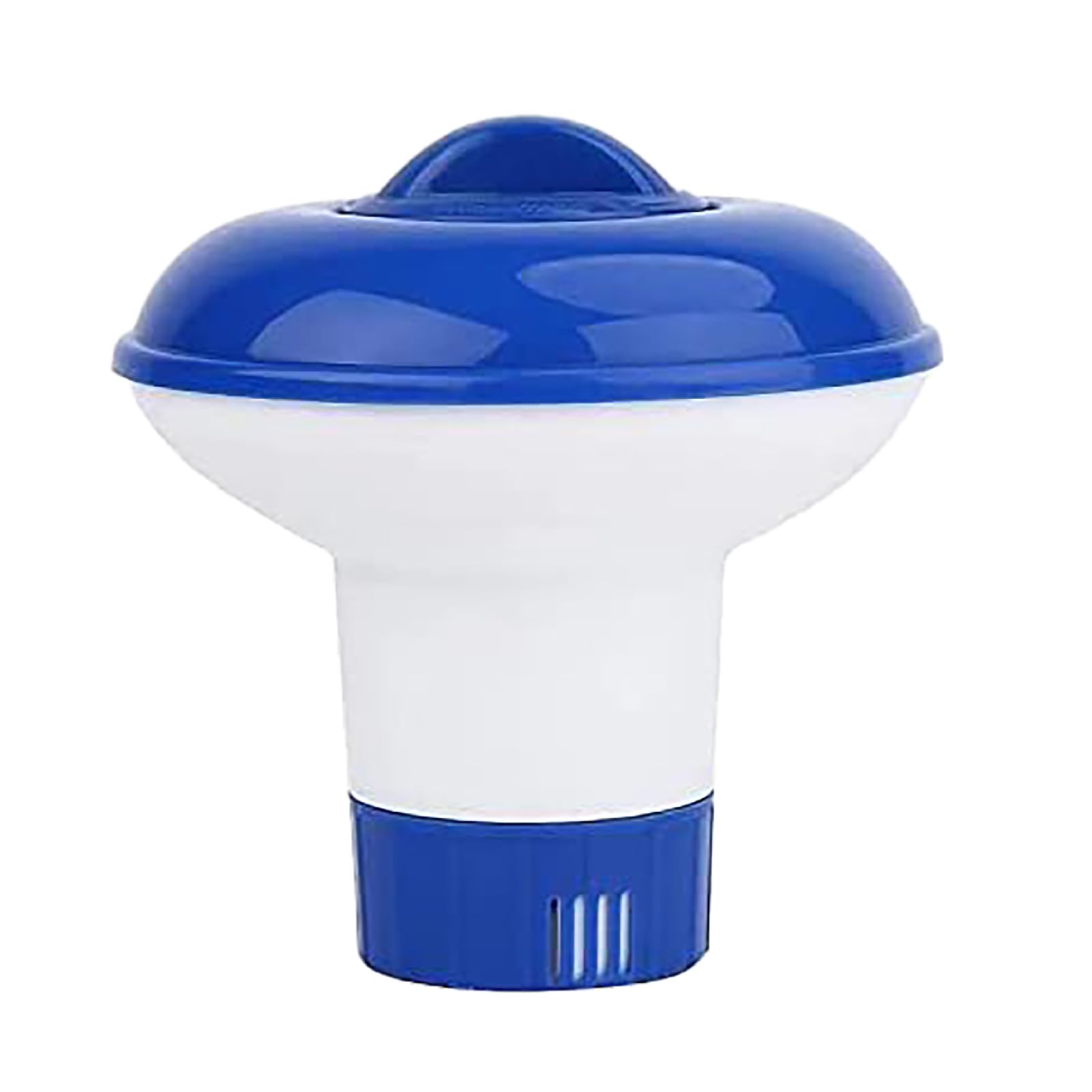 

CAWKAY Adjustable Floating Chlorine Dispenser for Pools, Includes Tablets, Lid, and Storage Case (Large)