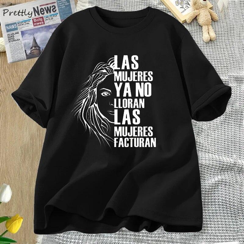 Tricou Shakira Las Mujeres Ya No Lloran Vara Femeii Don't Cry Tricou Citate Tricouri Haine unisex Las Mujeres Facturan Tricouri unisex