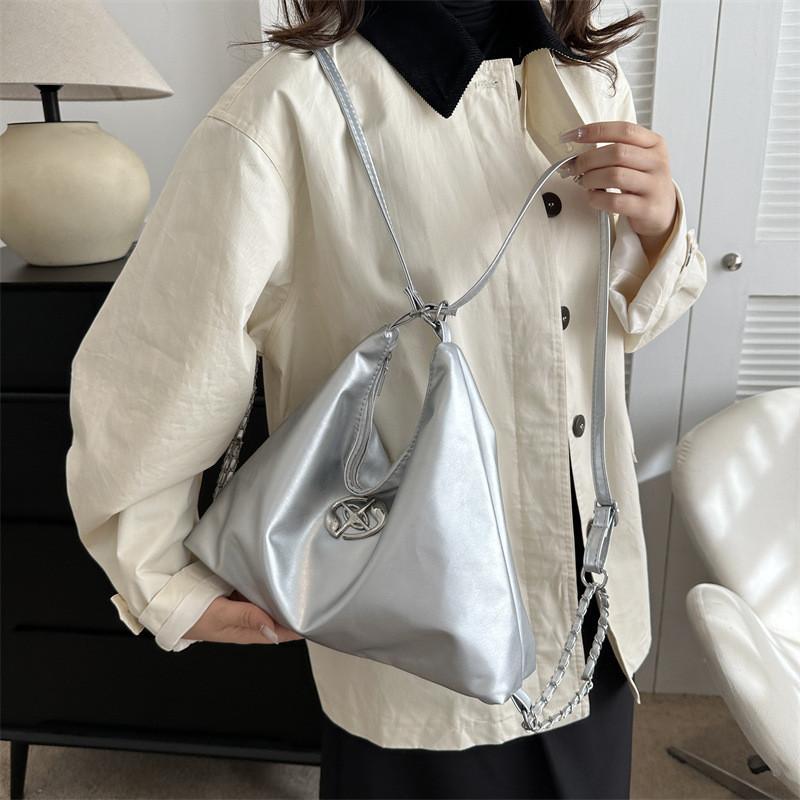 Trendy Oversized Single Shoulder Bag For Women With Unique Design Elements