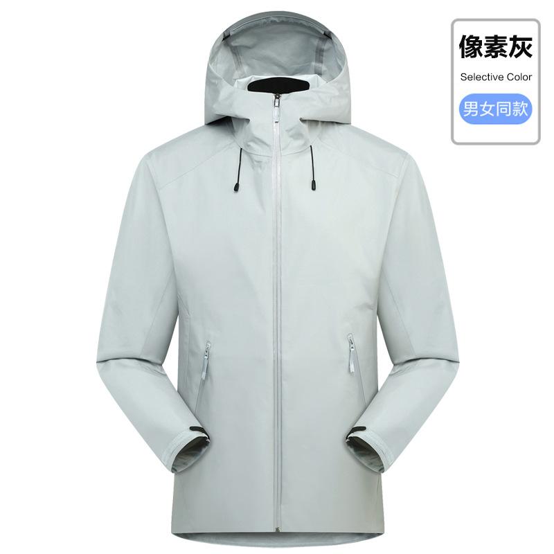 Немаркированная высококачественная однослойная куртка Niaojia LT Outdoor, мужская куртка для альпинизма, трехслойная ламинированная резиновая куртка S